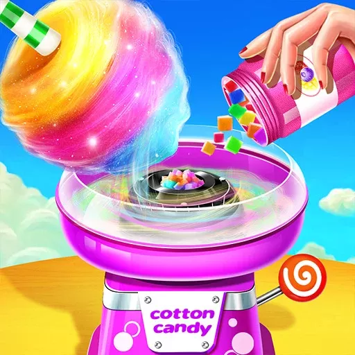 Cotton candy cooking